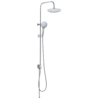 YS34110 Zuhanyoszlop, esőzuhanyoszlop gombos kapcsoló-átalakítóval, állítható magasságú;