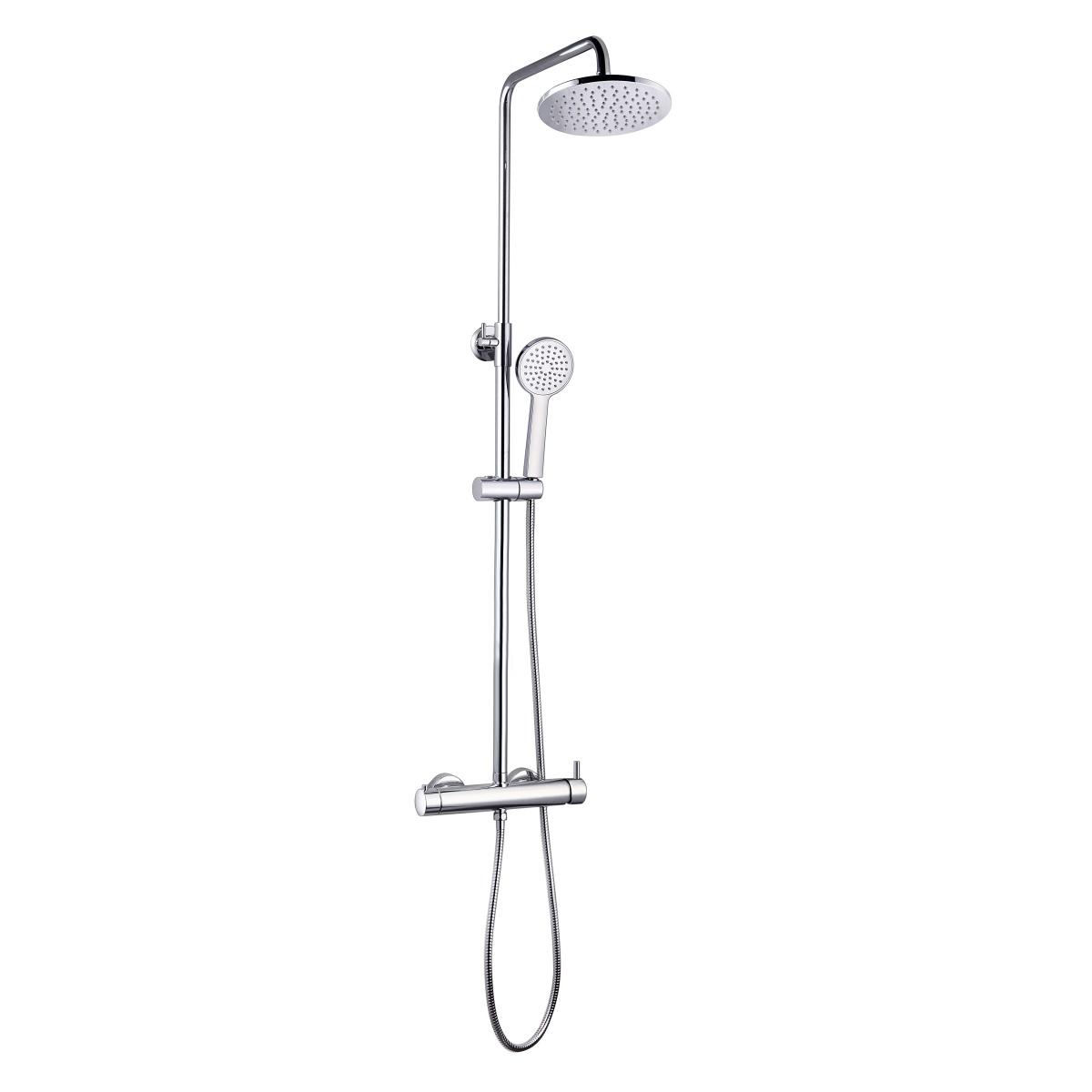 YS34184 Zuhanyoszlop, esőzuhanyoszlop zuhanycsappal, állítható magasságú;
