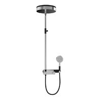 YS34206 Luxus zuhanyoszlop, esőzuhanyoszlop termosztatikus csapteleppel, állítható magasságú;