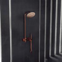 YS34209G Luxus rejtett/beágyazott zuhanyoszlop, esőzuhanyoszlop termosztatikus csapteleppel, állítható magasságú;