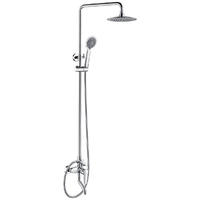 YS34262 Zuhanyoszlop, esőzuhanyoszlop csapteleppel és kifolyóval, állítható magasságú;
