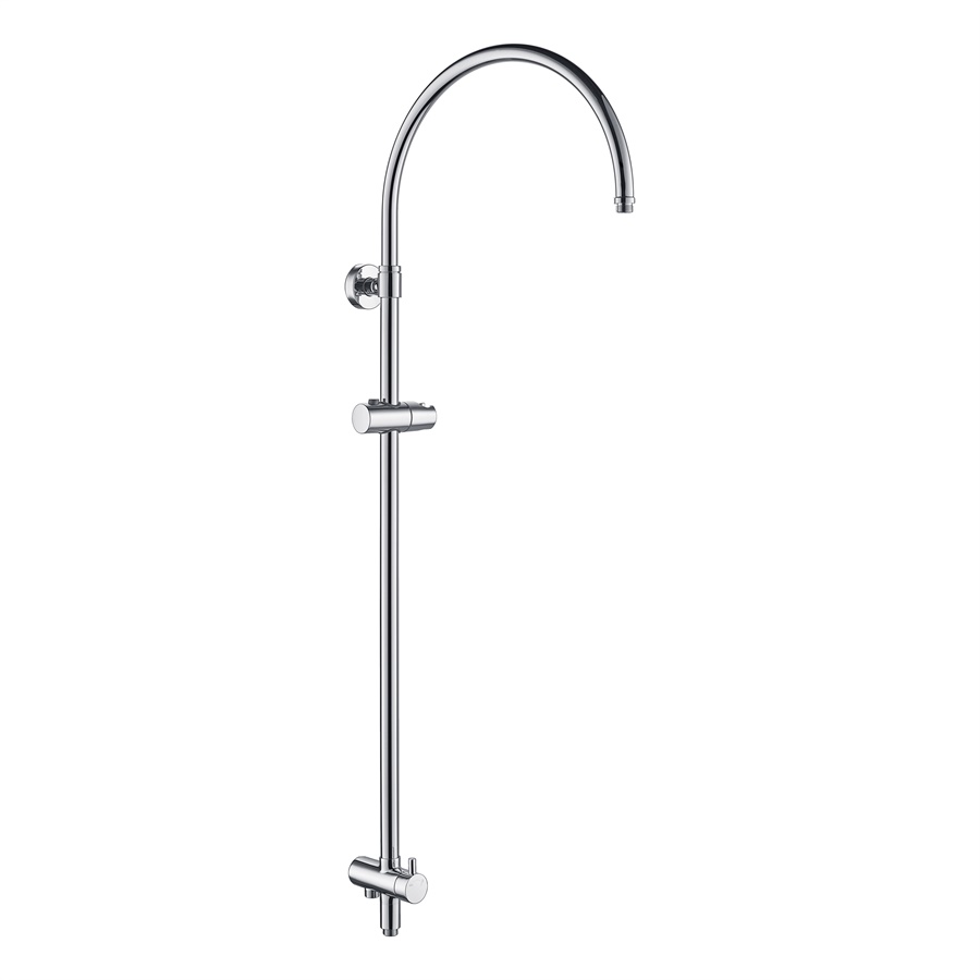 SR185 Sárgaréz zuhanyoszlop állítható magassággal, zuhanysínnel, zuhanyfali oszloppal;