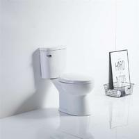 YS22202 2 részes kerámia WC, meghosszabbított S-trap WC, TISI/SNI minősítésű WC;