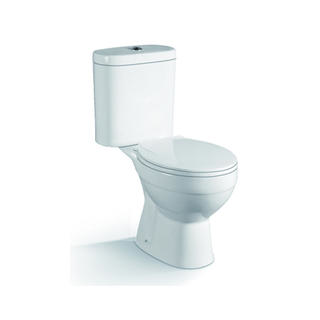 YS22206S 2 részes kerámia WC, szorosan összekapcsolt S-csapdás lemosó WC;