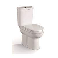 YS22215S Retro dizájn 2 részes kerámia WC, szorosan összekapcsolt P-csapdás mosdó WC;