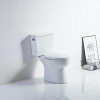 YS22241 2 részes kerámia WC, meghosszabbított S-trap WC, TISI/SNI minősítésű WC;