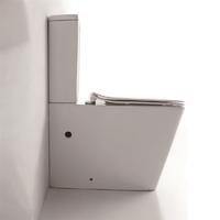 YS22251P 2 részes keret nélküli kerámia WC, P-csapdás lemosó WC;
