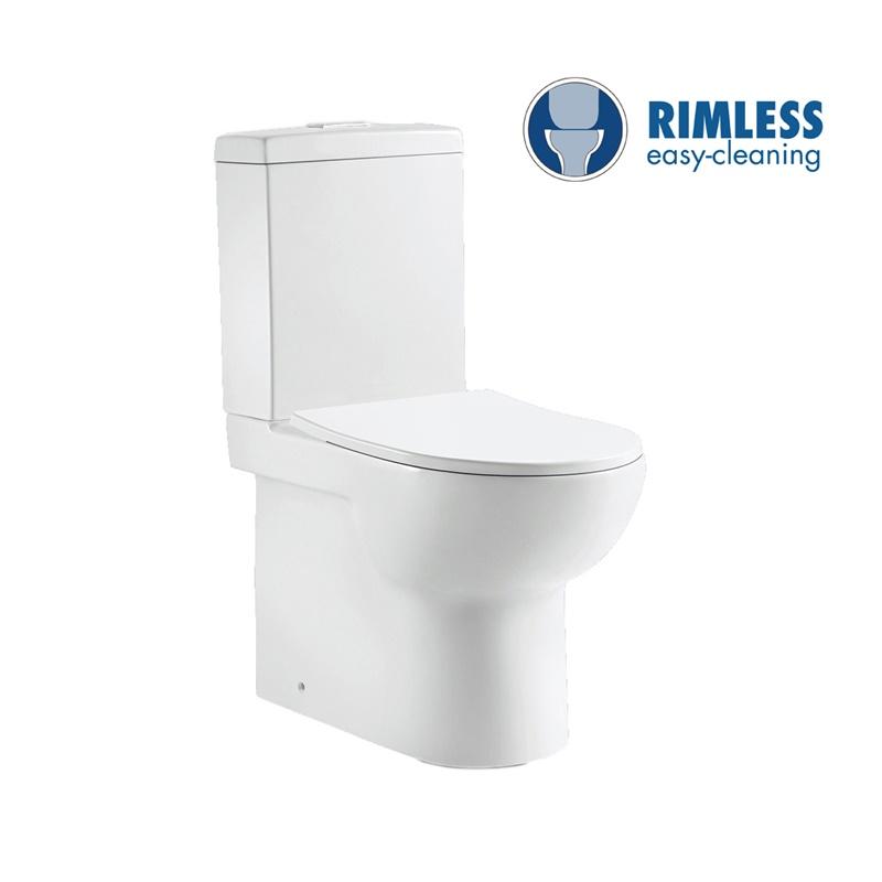 YS22275 2 részes keret nélküli kerámia WC, P-csapdás lemosó WC;