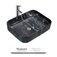 YS28434-MA2 Kő sorozatú kerámia pult feletti mosdó, művészi mosdó, kerámia mosogató;