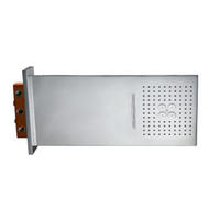 YS78626C SUS304 esőzuhanyfej, 3 funkciós vízeséssel, falra szerelhető;