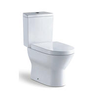 YS22260P 2 részes kerámia WC, P-trap lemosó WC;