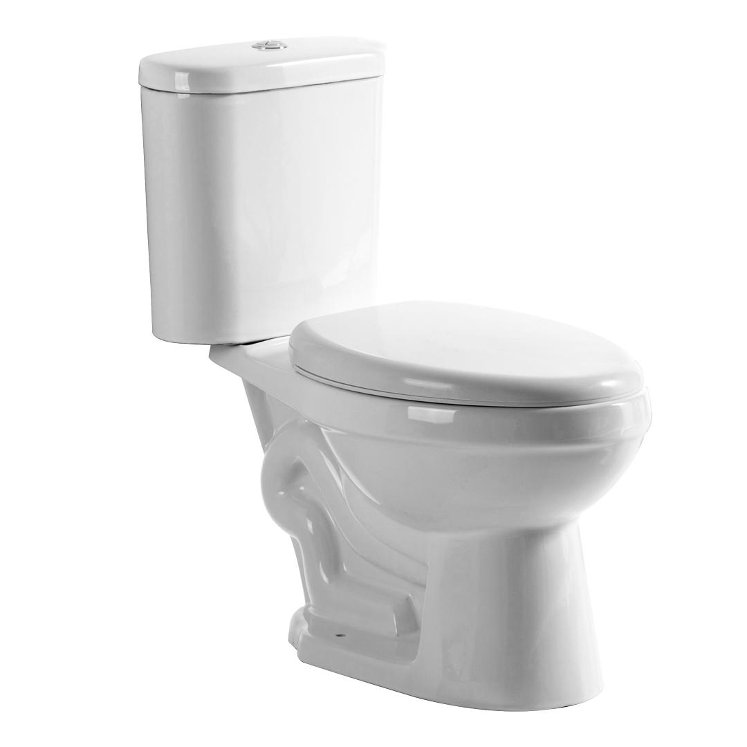 YS22236 2 részes kerámia WC, szorosan összekapcsolt S-trap szifonikus WC;