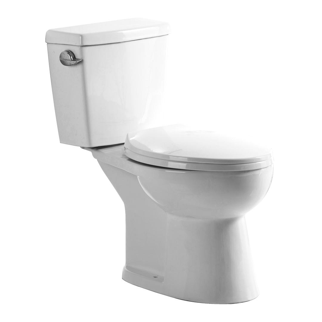 YS22238 2 részes kerámia WC, meghosszabbított S-trap WC, TISI/SNI minősítésű WC;