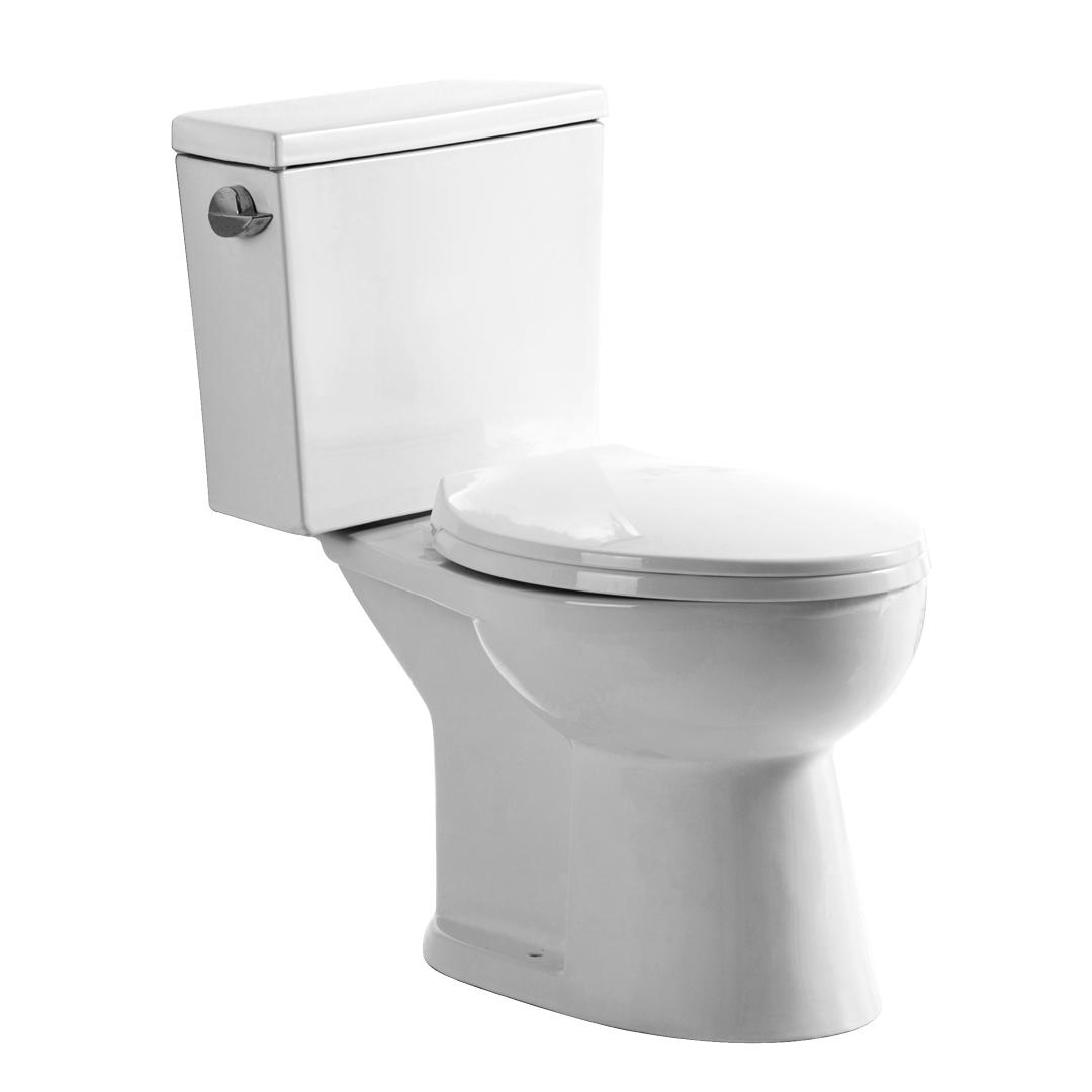 YS22241 2 részes kerámia WC, meghosszabbított S-trap WC, TISI/SNI minősítésű WC;