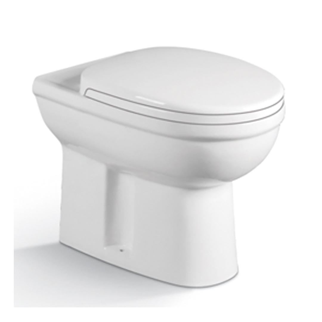 YS22215F Egyszemélyes álló kerámia WC, P-csapdás lemosó WC;