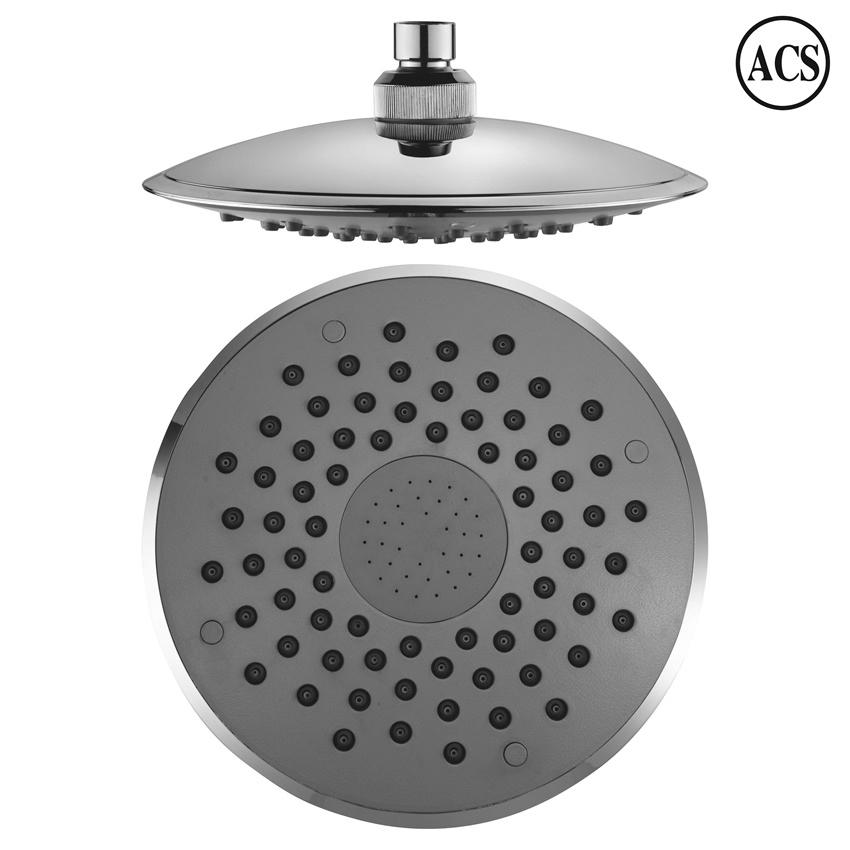 YS32101T ABS zuhanyfej, esőzuhanyfej, ACS minősítéssel;;