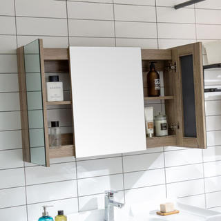 YS54102-M1 fürdőszobabútor, tükörszekrény, fürdőszobai mosdó