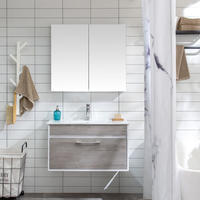 YS54105-M1 fürdőszobabútor, tükörszekrény, fürdőszobai mosdó