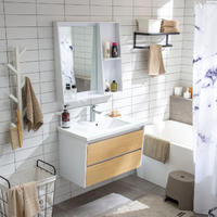 YS54114A-60 fürdőszobabútor, fürdőszobai szekrény, fürdőszobai mosdó