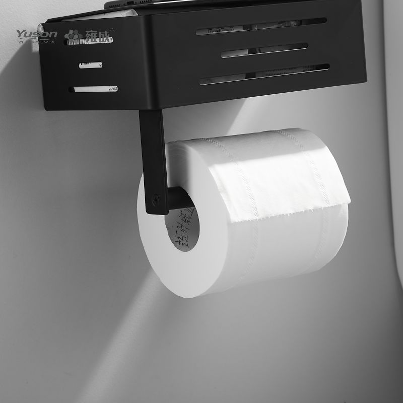 18786C Elegáns fürdőszobai kiegészítők, WC-papír tartó, cink/sárgaréz/SUS WC papírtekercs tartó, falra szerelhető (18700-as sorozat)