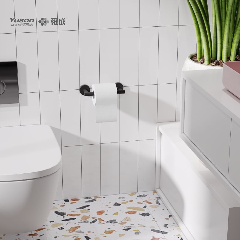 19286P Elegáns fürdőszobai kiegészítők, WC-papír tartó, cink/sárgaréz/SUS WC papírtekercs tartó, falra szerelhető (19200-as sorozat)