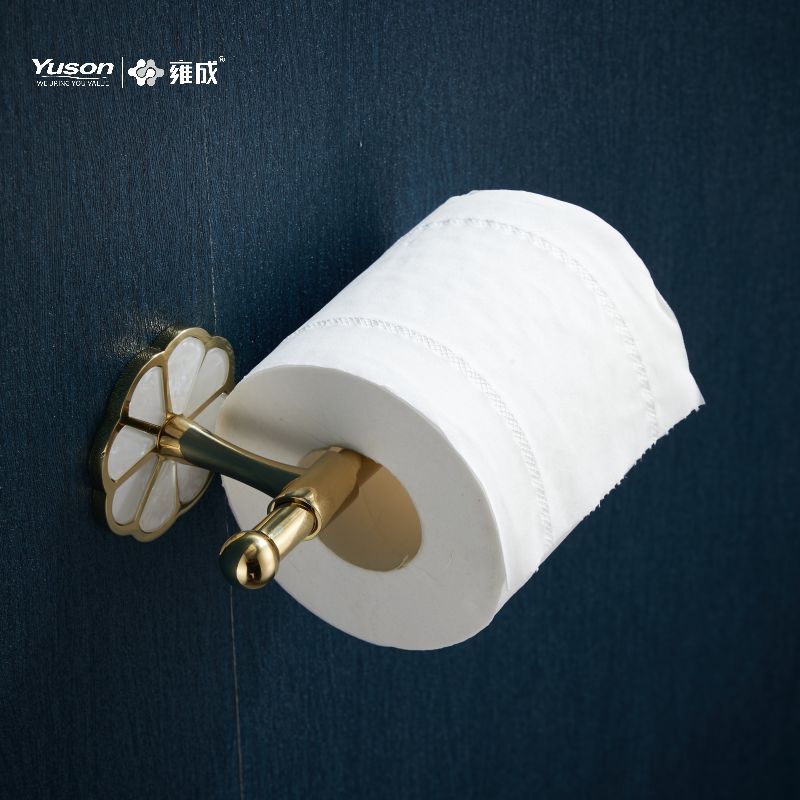 21086 Elegáns fürdőszobai kiegészítők, WC-papír tartó, cink/sárgaréz/SUS WC papírtekercs tartó, falra szerelhető (21000-es sorozat)